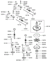 VALVE AND CAMSHAFT ASSEMBLY