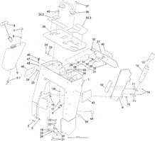 TOWER AND FUEL TANK ASSEMBLY