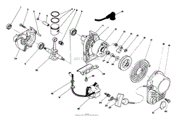 RECOIL &amp; CRANKCASE ASSEMBLY