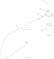 FUEL FILTER ASSEMBLY NO. 127-5254