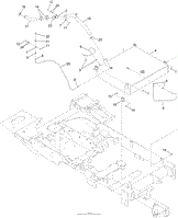 FUEL TANK AND HOSE ASSEMBLY