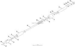 GREASE PUMP ASSEMBLY NO. AU108837