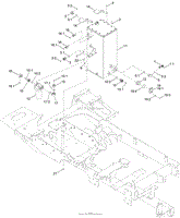 HYDRAULIC FUEL TANK AND FITTING ASSEMBLY