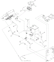 HYDRAULIC TANK HOSE PLUMBING ASSEMBLY