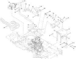 INTAKE AND EXHAUST ASSEMBLY