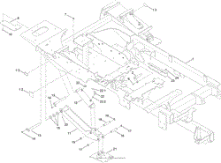 MAIN FRAME AND STABLIZER ASSEMBLY