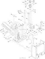 PLANETARY, ROD GUIDE AND STAKEDOWN CAGE ASSEMBLY