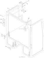 STAKEDOWN CAGE ASSEMBLY NO. 125-6512