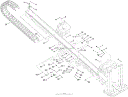 THRUST FRAME HOSE CARRIER ASSEMBLY