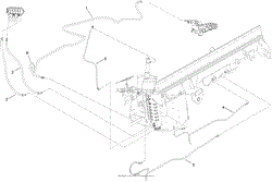 THRUST FRAME HYDRAULIC HOSE ASSEMBLY NO. 5