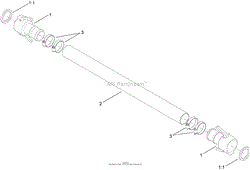 HOSE ASSEMBLY NO. AU10MM1017