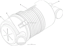 AIR CLEANER ASSEMBLY NO. 106-5277