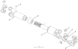 DRIVE SHAFT ASSEMBLY NO. AU111086A1