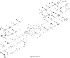 HYDRAULIC STEERING VALVE ASSEMBLY NO. AU407213A1