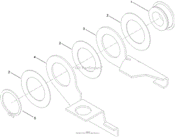 NEUTRAL SWITCH MOUNTING ASSEMBLY NO. 125-6646