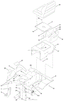 SEAT AND REAR FRAME ASSEMBLY