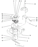 ENGINE &amp; BLADE ASSEMBLY