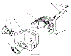 ENGINE ASSEMBLY MODEL NO. 47PJ8(4)