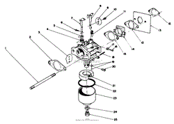 ENGINE ASSEMBLY MODEL NO. 47PJ8(6)