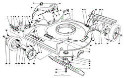 HOUSING &amp; WHEEL ASSEMBLY