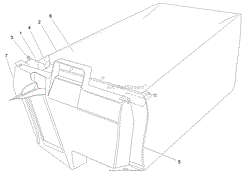 GRASS BAG ASSEMBLY NO. 106-0975