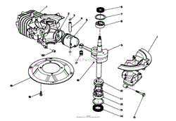 CRANKSHAFT ASSEMBLY (MODEL NO. 47PN2-3)