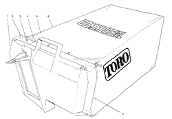 GRASS BAG ASSEMBLY NO. 11-5609