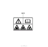 LABEL SET KAWASAKI FJ180V-AS58