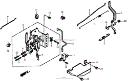 CONTROL ASSEMBLY HONDA GXV160A1 T1AH