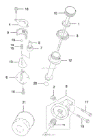 DIPSTICK/OIL FILTER ASSEMBLY