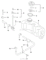 FUEL TANK AND VALVE ASSEMBLY