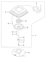 RECOIL STARTER ASSEMBLY