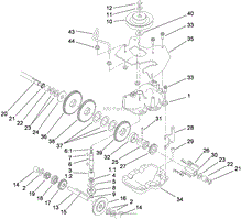 GEAR CASE ASSEMBLY NO. 109-3558