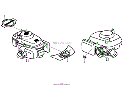 LABEL ASSEMBLY HONDA GSV190LA A3T