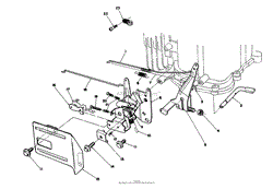 GOVERNOR ASSEMBLY (ENGINE MODEL NO. VMH7-4)