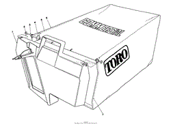 GRASS BAG ASSEMBLY NO. 11-5609