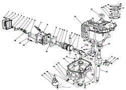 CRANKCASE ASSEMBLY (ENGINE MODEL NO. VML0-4)