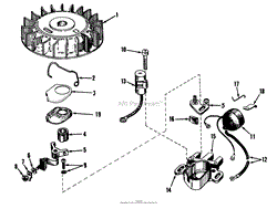 MAGNETO MODEL NO. 610689A