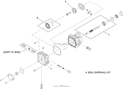 RH HYDRAULIC PUMP ASSEMBLY NO. 116-0943