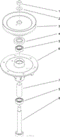 SPINDLE ASSEMBLY NO. 110-6950