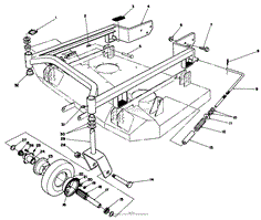 36&quot; CARRIER FRAME MODEL NO. 30136