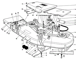 52&quot; CUTTING DECK MODEL NO. 30152