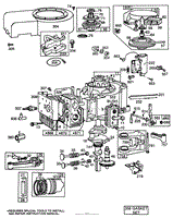 BRIGGS &amp; STRATTON MODEL NO. 253706-0180-01