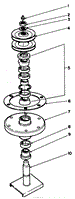 DRIVE SPINDLE NOS. 54-7780, 54-7781 MODELS 30136, 30152