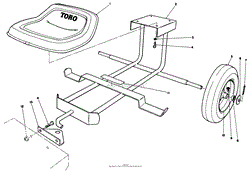 SULKY KIT MODEL NO. 30122 (OPTIONAL)