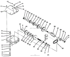 PEERLESS TRANSMISSION MODEL NO. 700-039