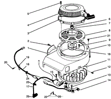 RECOIL &amp; FLYWHEEL ASSEMBLY