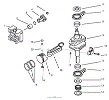 PISTON/CRANKSHAFT