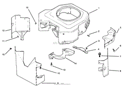 BLOWER HOUSING &amp; BAFFLES