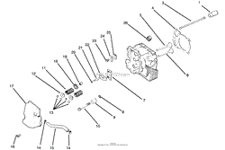 CYLINDER HEAD, VALVE &amp; BREATHER